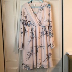 Pink Blush Maternity Dress Size L